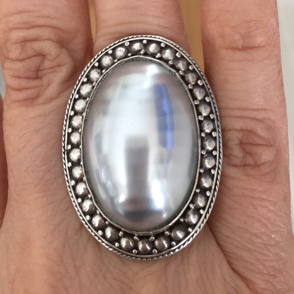 Artisan made solid sterling silver ring - Picture 8 of 11